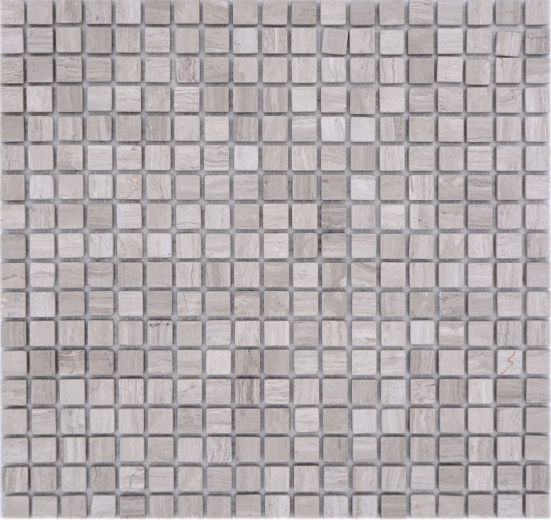 Pietra naturale mosaico marmo grigio opaco parete pavimento cucina bagno doccia MOS38-15-2012_f