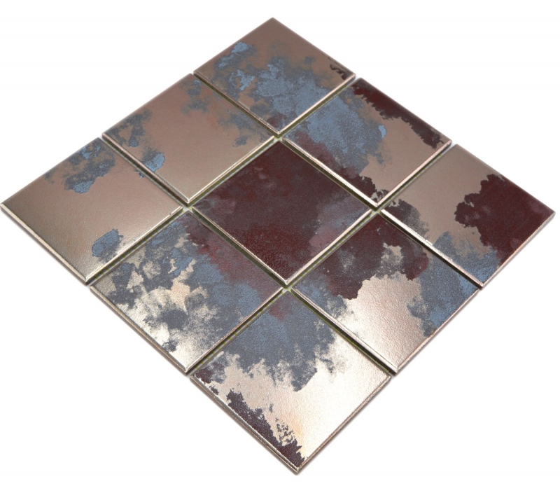 Mosaico ceramico multicolore opaco parete cucina bagno doccia MOS22-1236_f