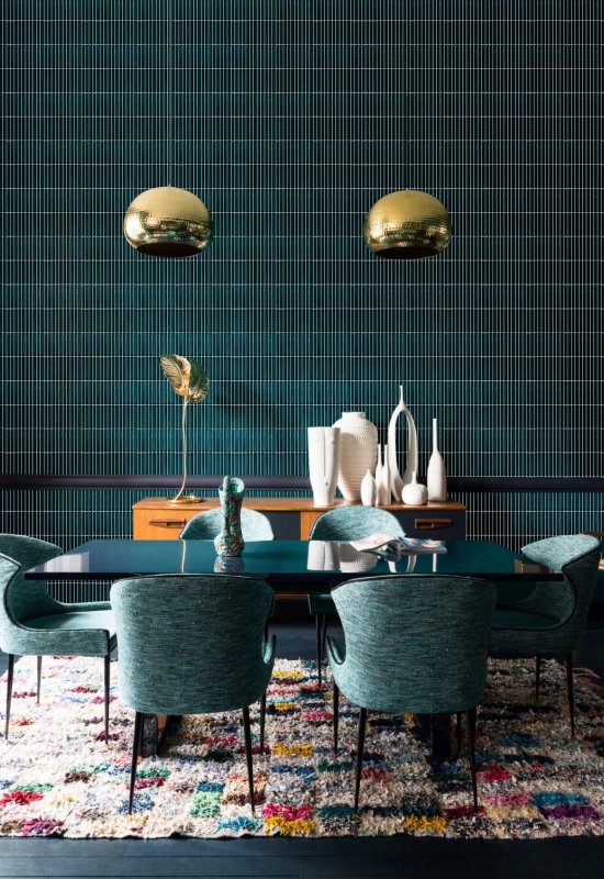 Ceramica mosaico piastrelle verde lucido parete cucina bagno doccia MOS24-CG61_f