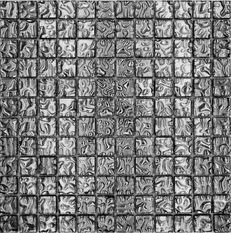 Campione a mano di mosaico di vetro piastrelle da parete rivestimento cucina alzatina MOS78-8BS4_m