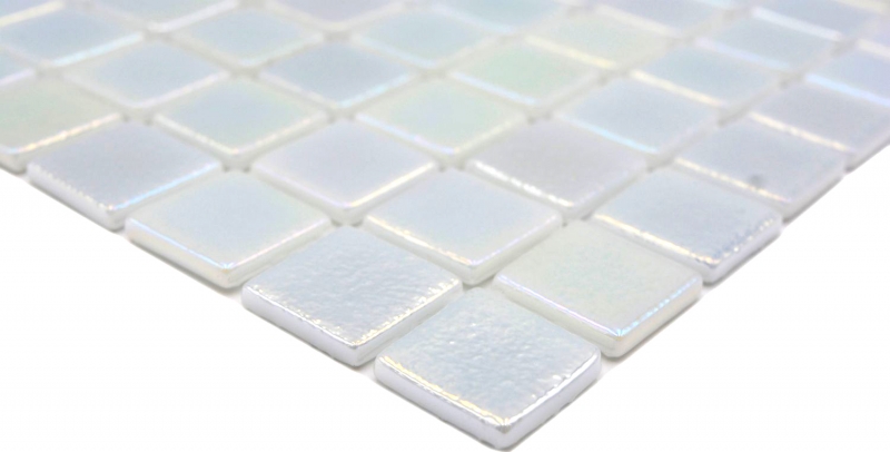 Mano modello piscina mosaico piscina mosaico vetro mosaico crema iridescente multicolore lucido parete pavimento cucina bagno doccia MOS220-P55254_m