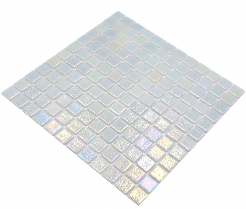 Mano modello piscina mosaico piscina mosaico vetro mosaico crema iridescente multicolore lucido parete pavimento cucina bagno doccia MOS220-P55254_m