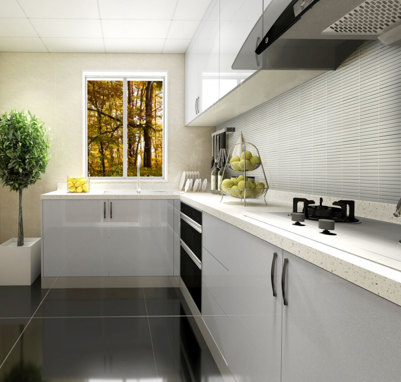 Mosaico ceramico dipinto a mano piastrelle di mosaico bianco lucido parete cucina bagno doccia MOS24-CG11_m