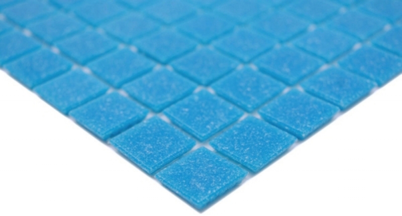 Piastrella di vetro a mosaico a macchie blu doccia BAGNO PARETE cucina - MOS200-A14-N