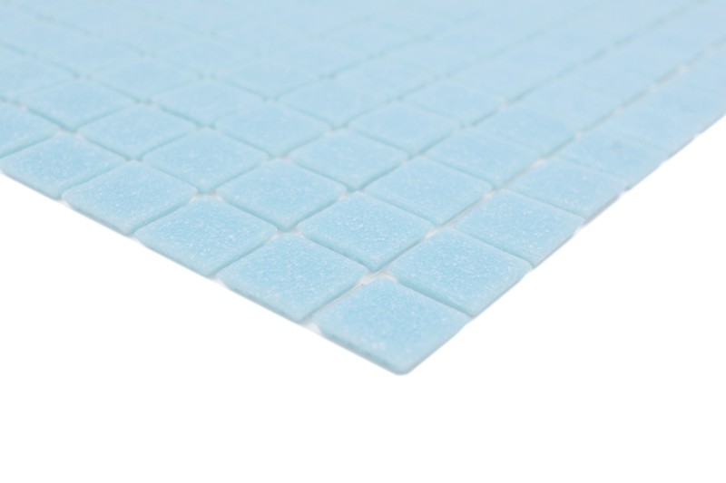 Piastrella di vetro a mosaico a macchie azzurre doccia BAGNO PARETE cucina - MOS200-A11-N