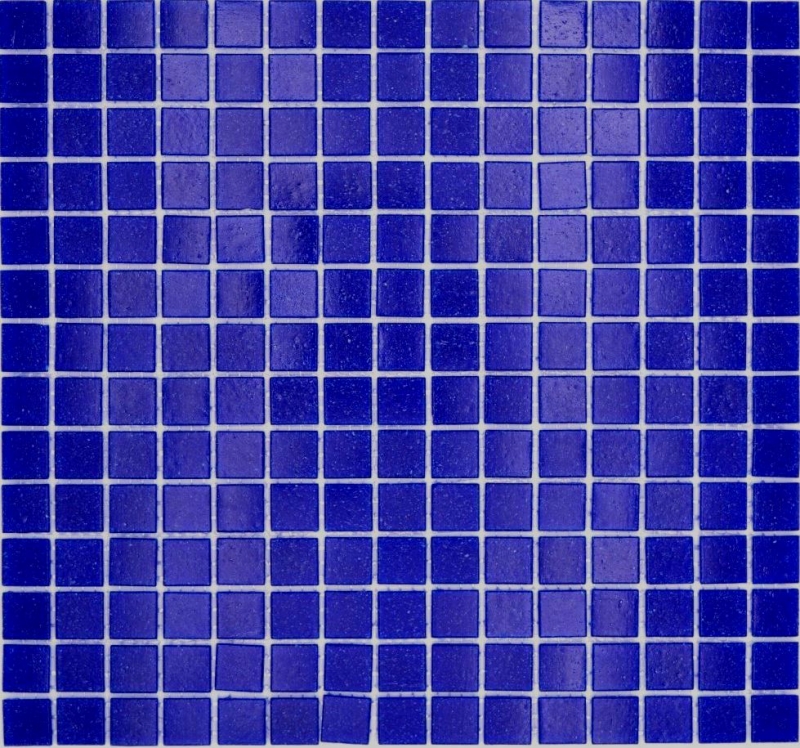 Mosaico di vetro Blu oltremare Blu scuro Mosaico di piscina Mosaico di piscina Mosaico di piastrelle incollate su carta MOS200-A20