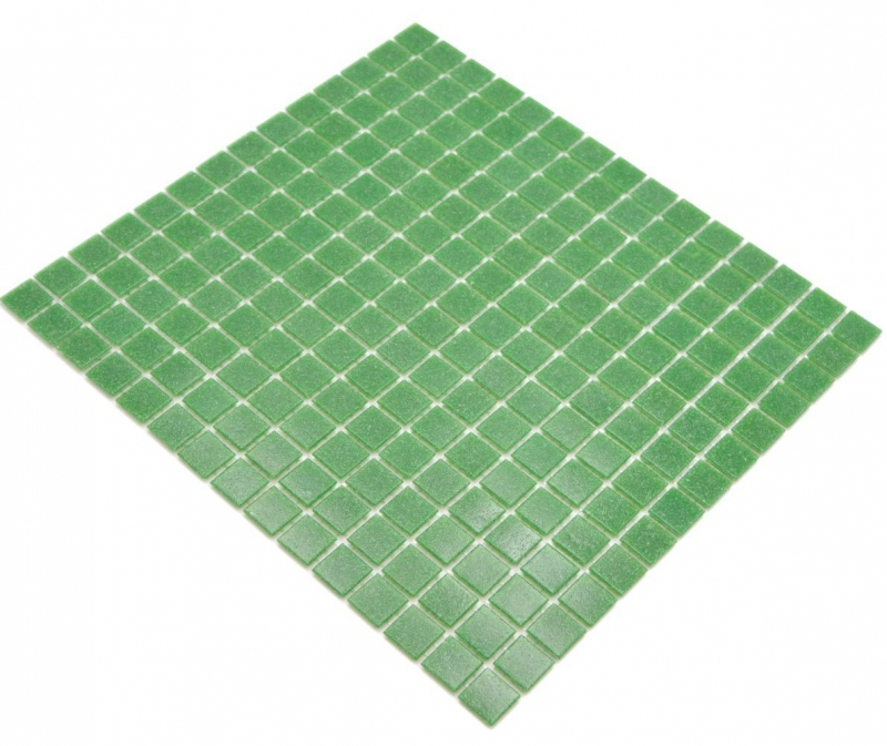 Mosaico di vetro Piastrelle di mosaico verde Schienale della cucina MOS200-A23