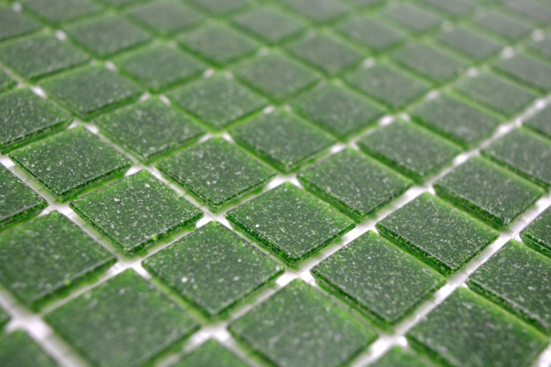 Mosaico di vetro piastrelle verde scuro backsplash cucina splashback MOS200-A26