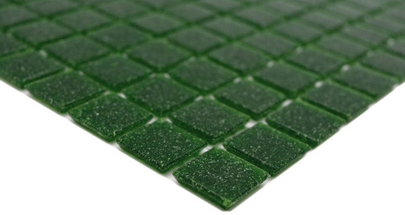Mosaico di vetro piastrelle verde scuro backsplash cucina splashback MOS200-A26