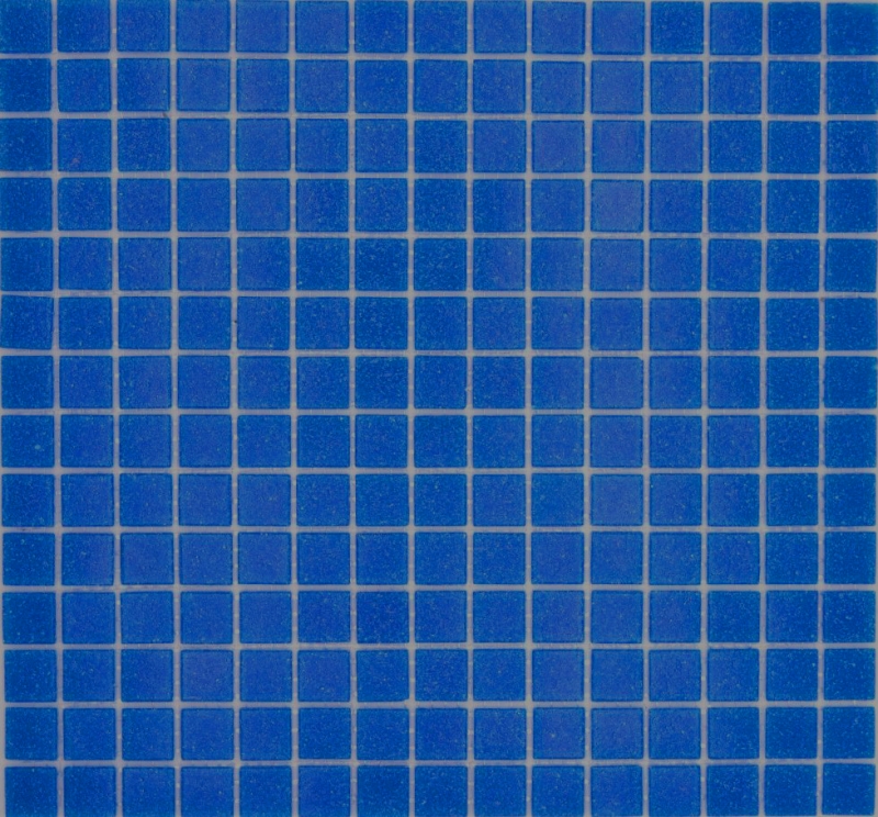 Piastrella di mosaico in vetro Mosaico di piscina blu scuro Mosaico di piscina classico incollato su carta