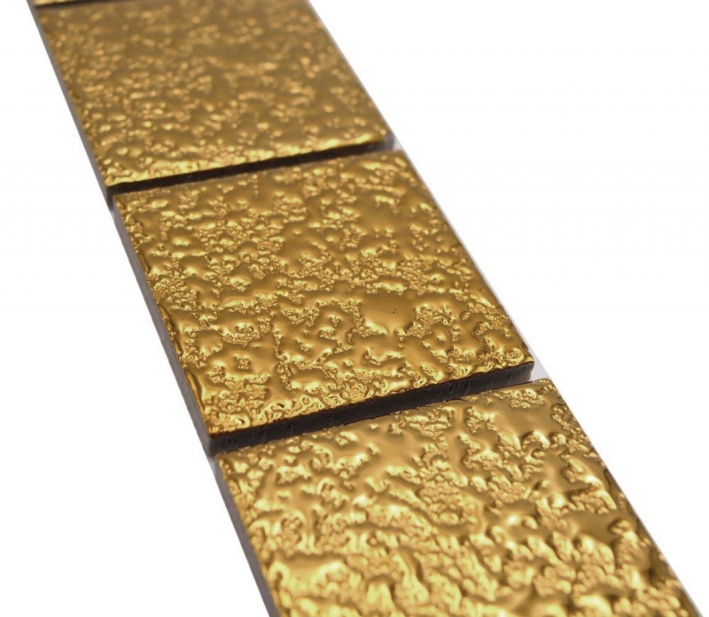 Bordo a mosaico Struttura in oro MOS16BOR-0707
