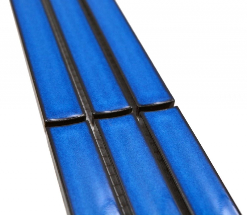 Bordo a mosaico bacchette blu specchiato lucido MOS24BOR-CS46