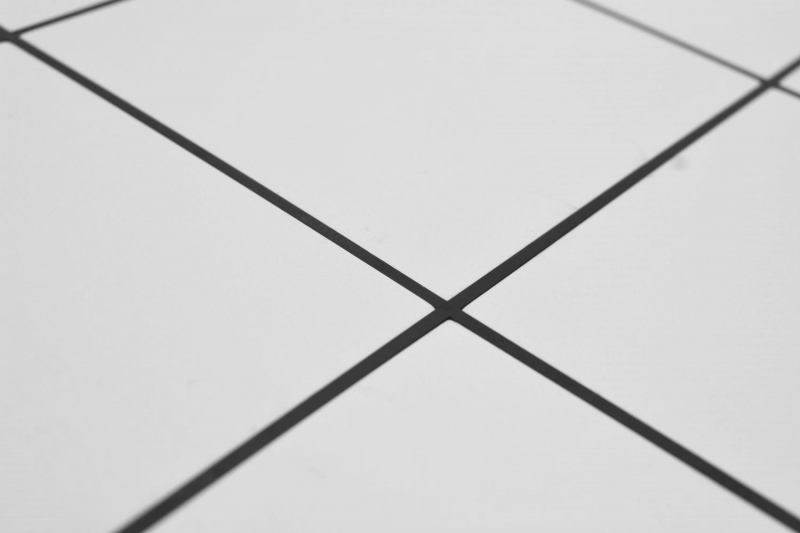 Piastrelle di mosaico autoadesive bianco opaco piastrelle di mosaico cucina muro piastrelle backsplash bagno MOS200-W01_f
