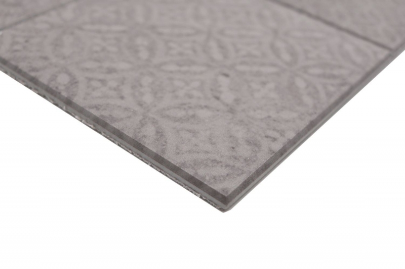 Piastrelle a mosaico autoadesive grigio opaco aspetto shabby chic piastrelle a mosaico parete cucina backsplash bagno MOS200-SCELLO_f