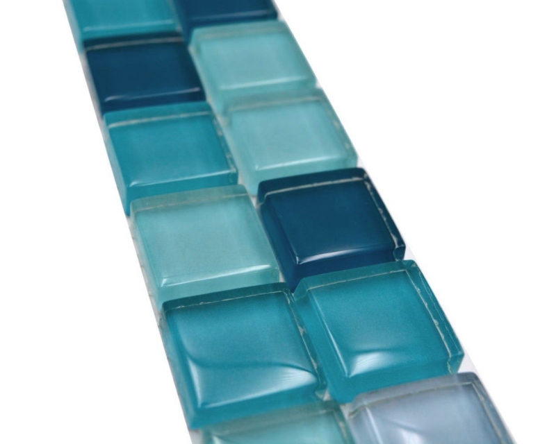 Borde mosaico mix multicolore lucido piastrelle mosaico cucina piastrelle muro specchio bagno doccia MOS88BOR-XCE95_f