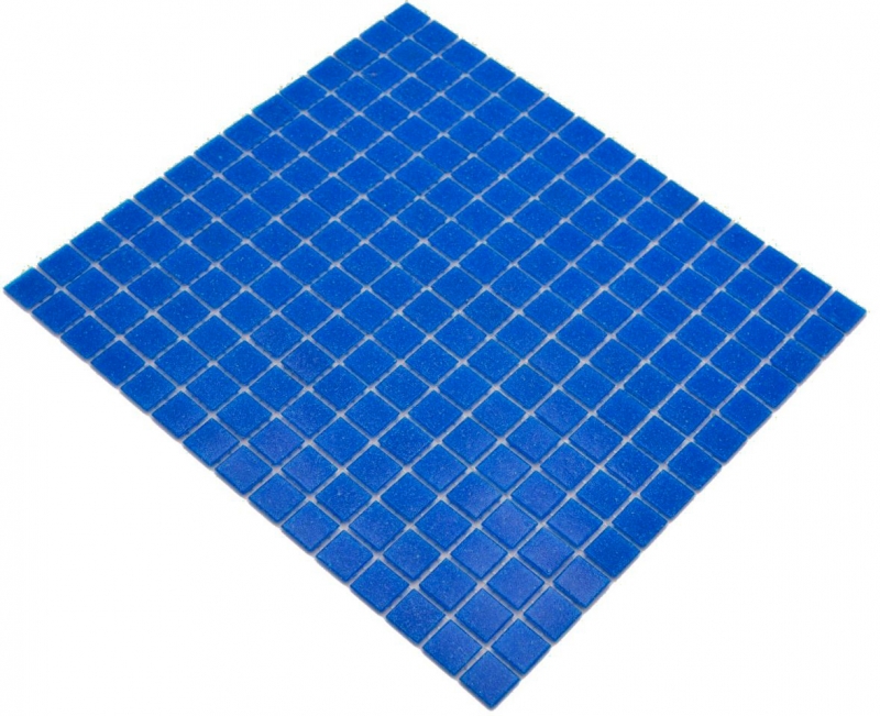 Piastrella di vetro a mosaico blu scuro lucido aspetto piscina piastrella di mosaico parete cucina piastrella specchio bagno doccia parete MOS200-A16_f