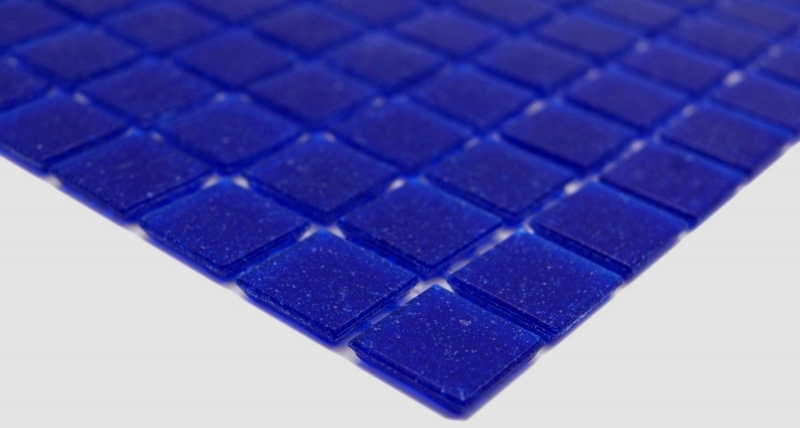 Piastrella di vetro a mosaico blu oltremare lucido aspetto piscina piastrella di mosaico parete cucina piastrella specchio bagno doccia parete MOS200-A20_f