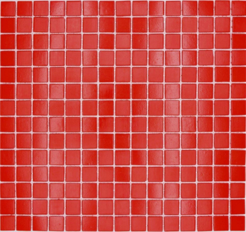 Piastrella di vetro a mosaico rosso lucido aspetto piscina piastrella di mosaico parete cucina piastrella specchio bagno doccia parete MOS200-A96_f