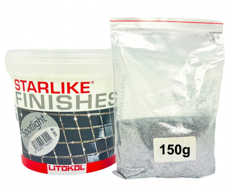 Starlike Evo Spotlight Fillgood Glitter Silver Grout Additivo 150 g