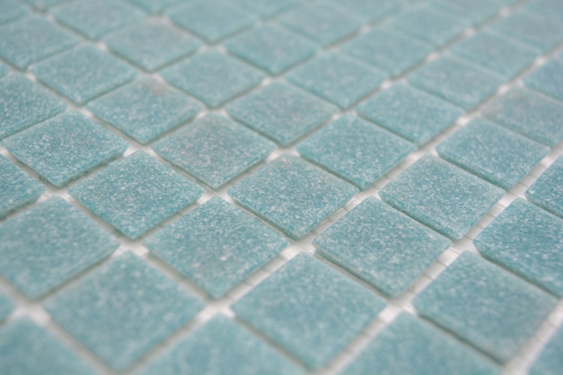 Mosaico di vetro dipinto a mano mosaico piscina mosaico galleggiante mosaico blu pastello grigio MOS200-A52_m