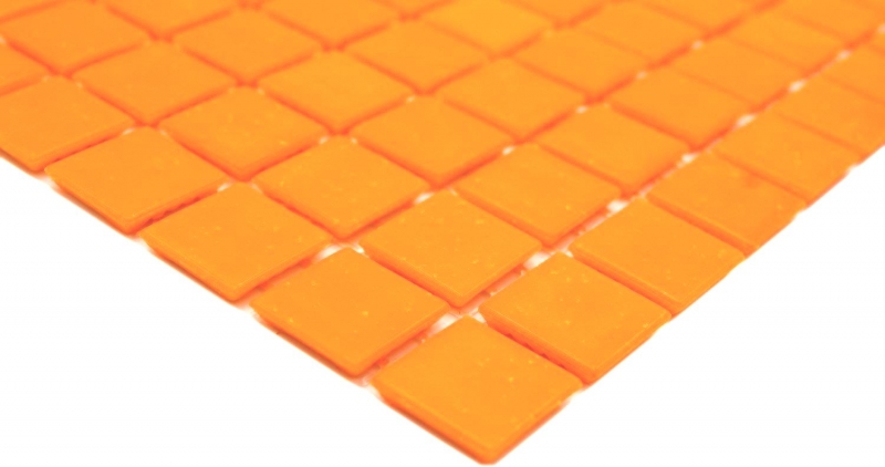 Campione a mano di mosaico in vetro arancione MOS200-A92_m
