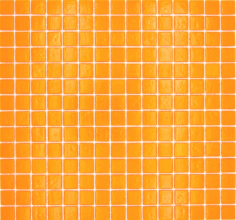 Campione a mano di mosaico in vetro arancione MOS200-A92_m
