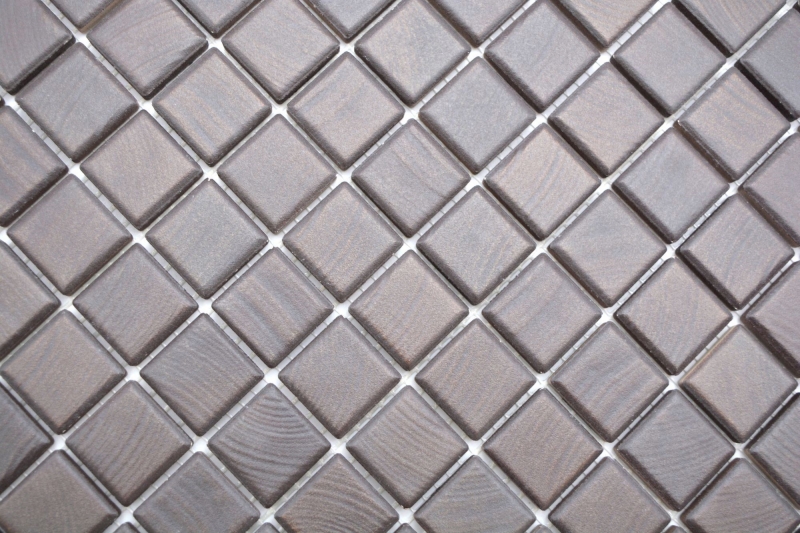Jasba Senja Mosaico puro in ceramica gres wengé opaco effetto legno cucina bagno doccia MOSJB28 1 tappetino