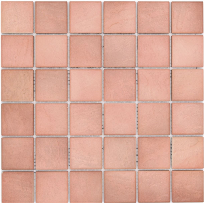 Jasba Village mosaico ceramico in gres cotto opaco effetto pietra cucina bagno doccia MOSJB548 1 tappetino