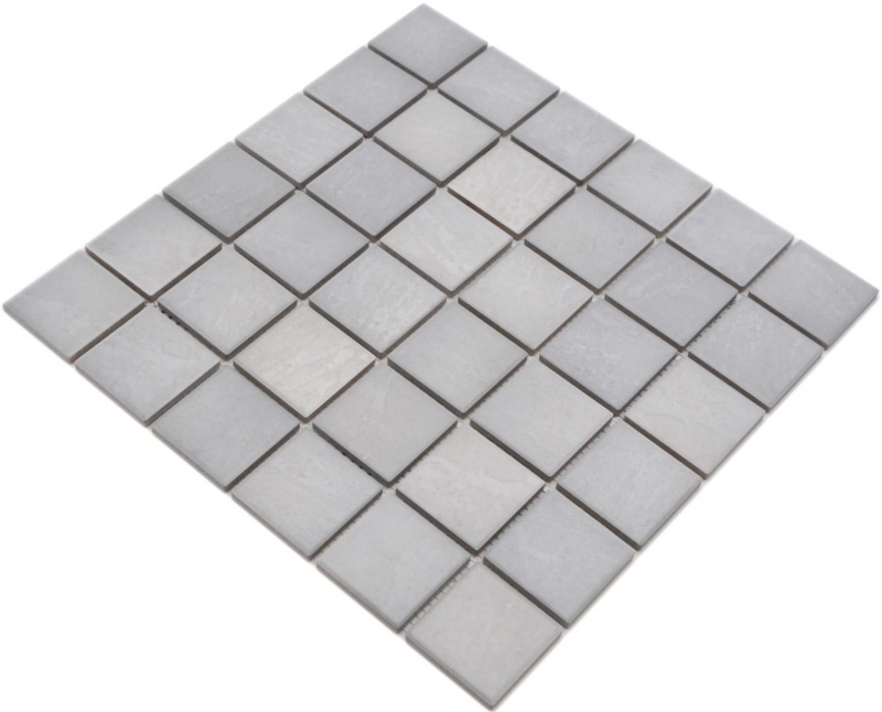 Piastrelle di mosaico ceramico Jasba rock grey matt stone effect parete della cucina piastrelle del bagno parete della doccia / 10 tappetini a mosaico