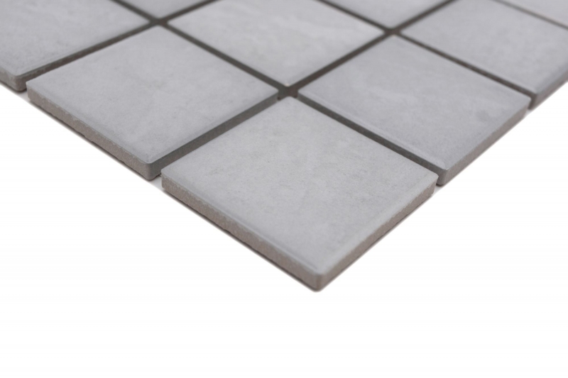 Piastrelle di mosaico ceramico Jasba rock grey matt stone effect parete della cucina piastrelle del bagno parete della doccia / 10 tappetini a mosaico