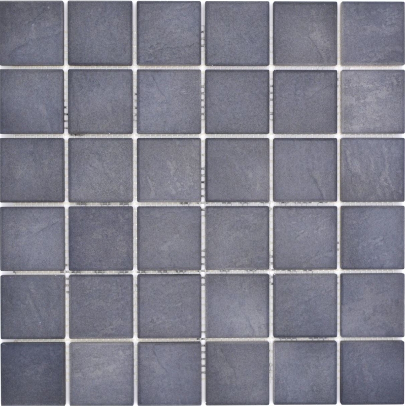 Jasba Village mosaico in ceramica gres ardesia opaco effetto pietra cucina bagno doccia MOSJB549 1 tappetino