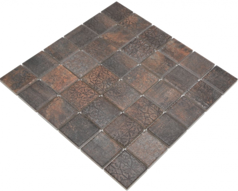 Jasba Ronda mosaico ceramico in gres effetto ruggine opaco cucina bagno doccia MOSJBR200 1 tappetino