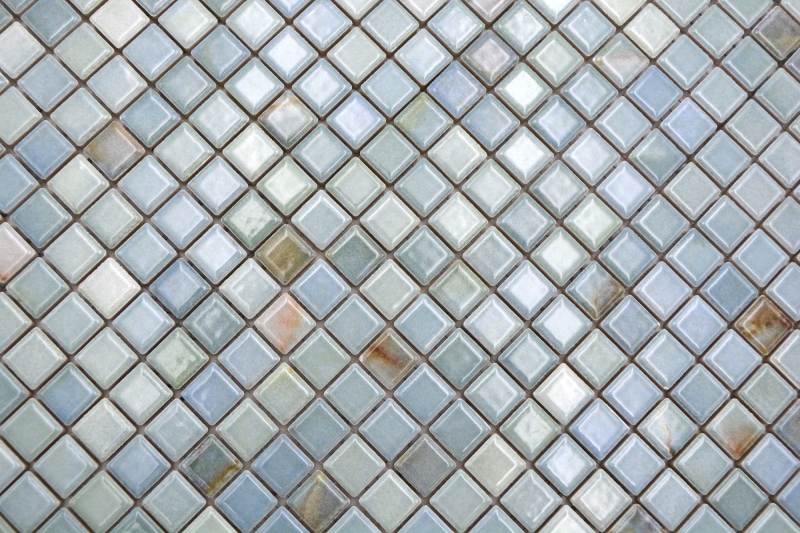 Jasba Agrob Buchtal Fresh Marble & More mosaico in ceramica gres cielo lucido effetto marmo cucina bagno doccia MOSJBMM25 1 tappetino
