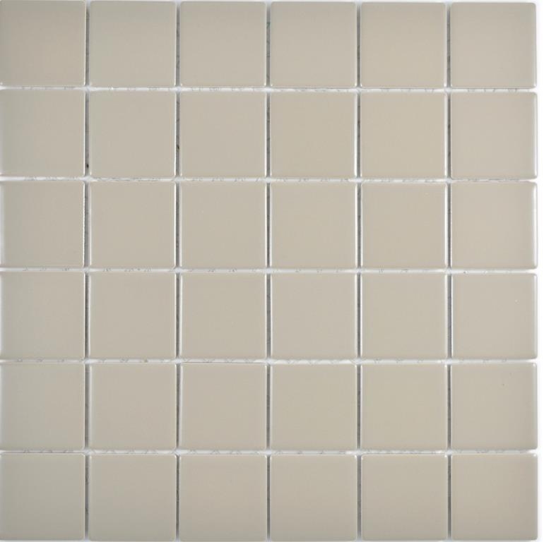 Piastrella a mosaico in ceramica fango opaco rivestimento parete cucina bagno MOS14-2411_f