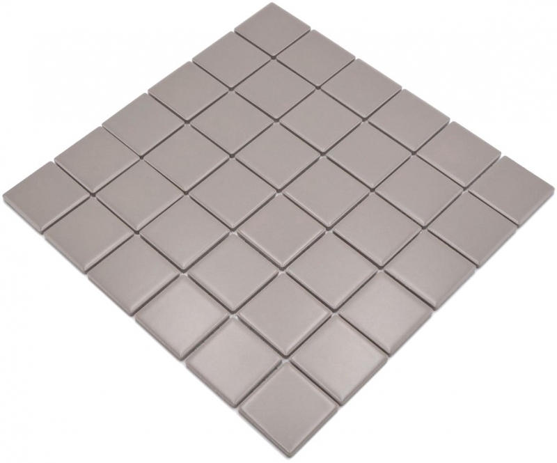Piastrella a mosaico in ceramica fango opaco rivestimento parete cucina bagno MOS14-2411_f
