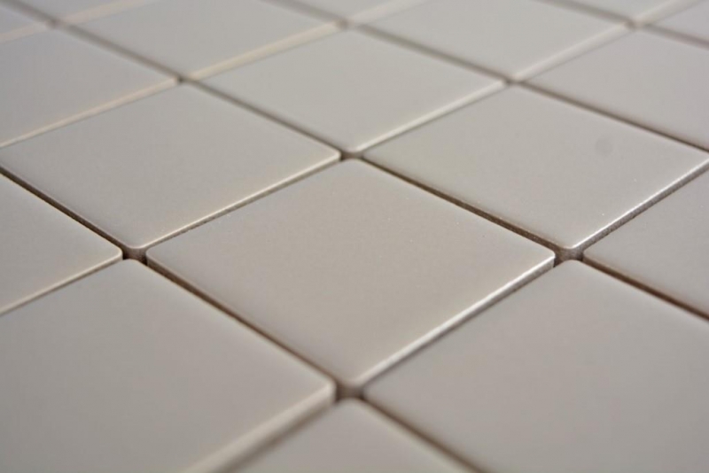 Piastrella a mosaico in ceramica fango opaco rivestimento parete cucina bagno MOS14-2411_f