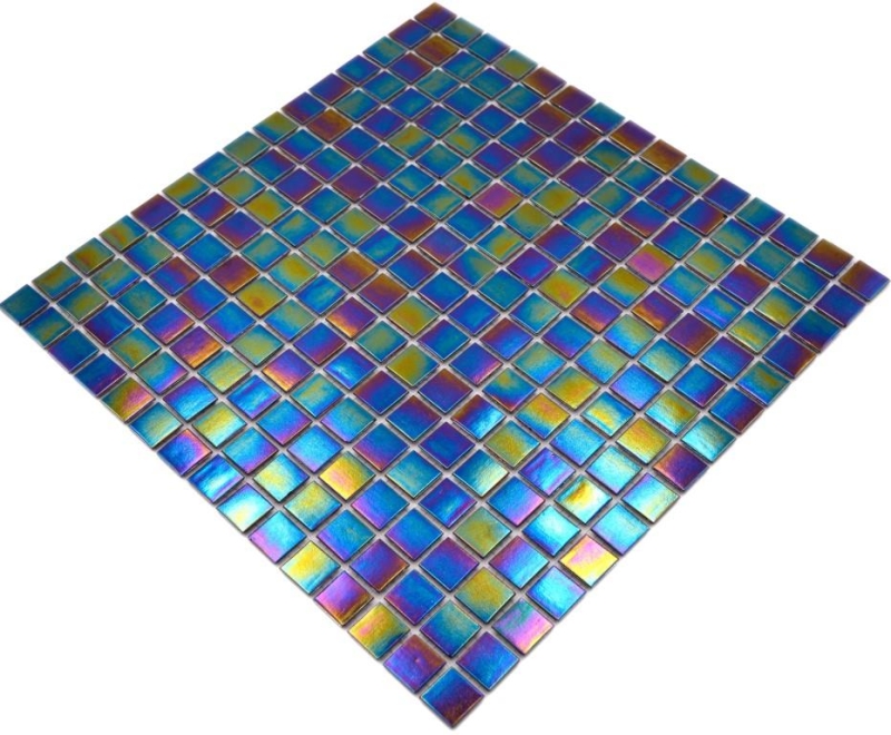 vetro mosaico iridium parete piastrelle backsplash cucina bagno_f | 10 mosaico tappetini