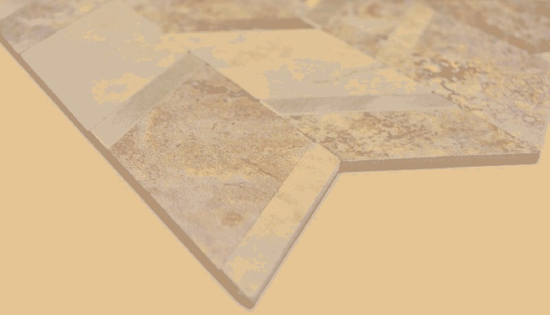 Campione a mano di piastrelle in vinile effetto pietra Limestone beige/argento MOS200-46LBG_m