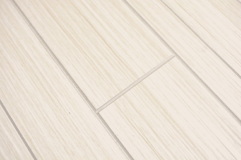 Campione a mano in alluminio composito effetto legno Wood White Level Backsplash MOS200-53WWL_m
