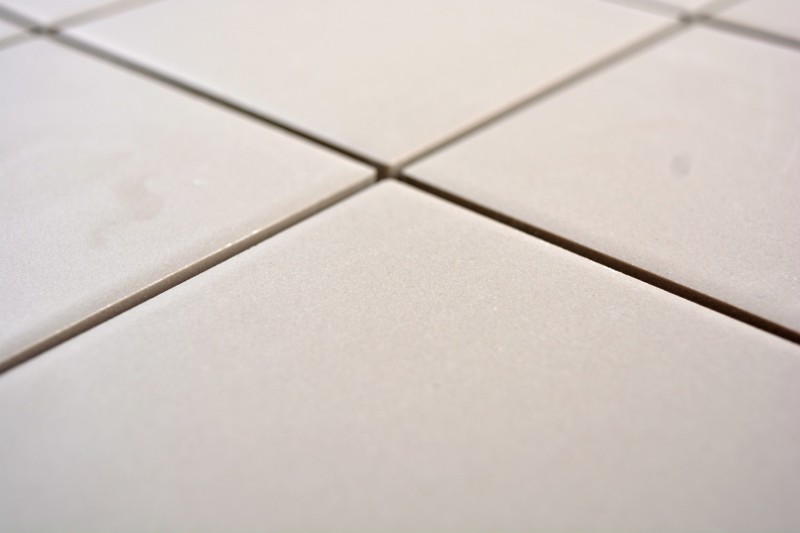 Piastrella di mosaico in ceramica grigio chiaro non smaltata MOS22-1204