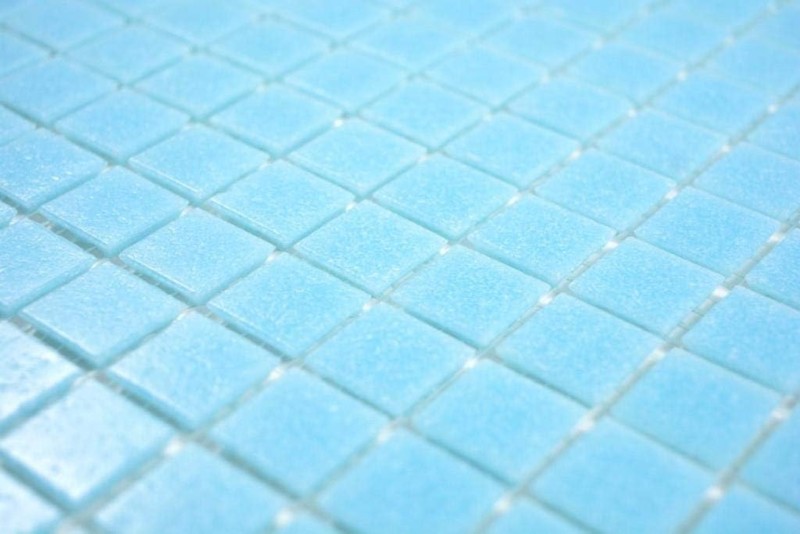 Mosaico per piscina Mosaico per piscina Mosaico di vetro Mosaico di carta blu cielo - MOS200-A12-P