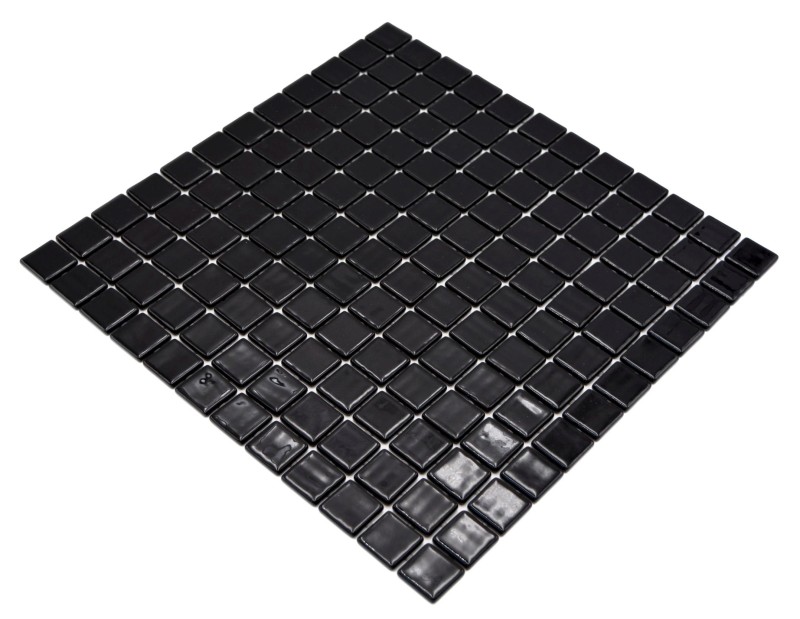 Mosaico piscina piastrella di mosaico piscina mosaico nero parete doccia SPAGNA - MOS220-25900U_f
