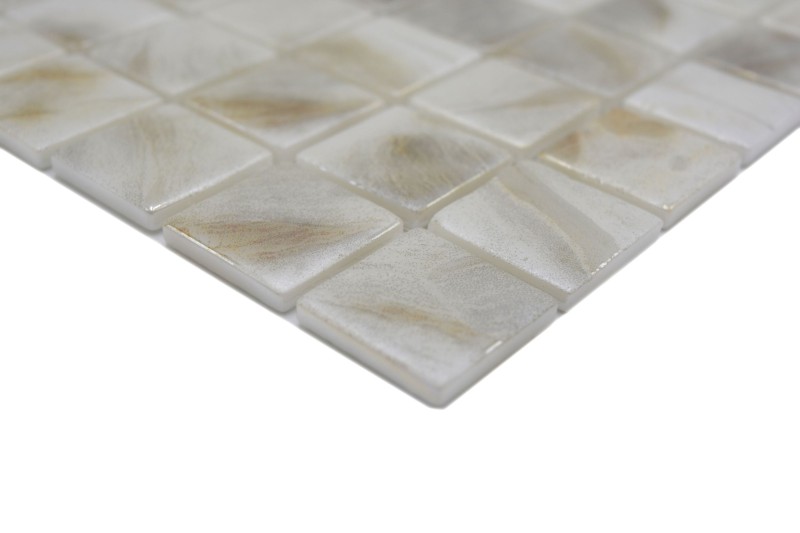 Mosaico piscina piastrella di mosaico piscina Beige Crema avorio parete doccia SPAGNA - MOS220-71250U_f