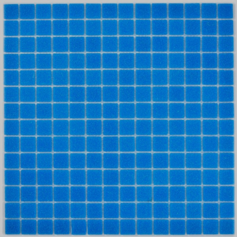 Campione a mano di piastrelle di mosaico per piscina mosaico di vetro blu cobalto - MOS200-A15-P_m