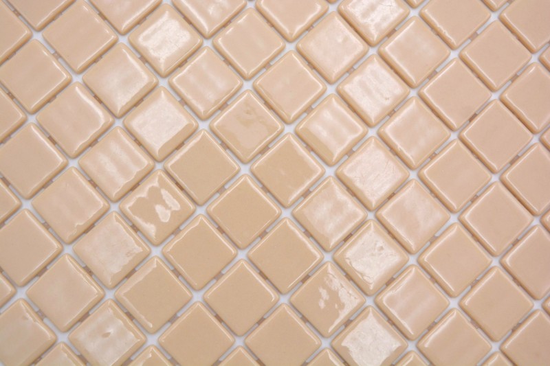 Handmuster piastrella di mosaico mosaico piscina mosaico piscina Beige Crema parete doccia SPAGNA - MOS220-25831U_m