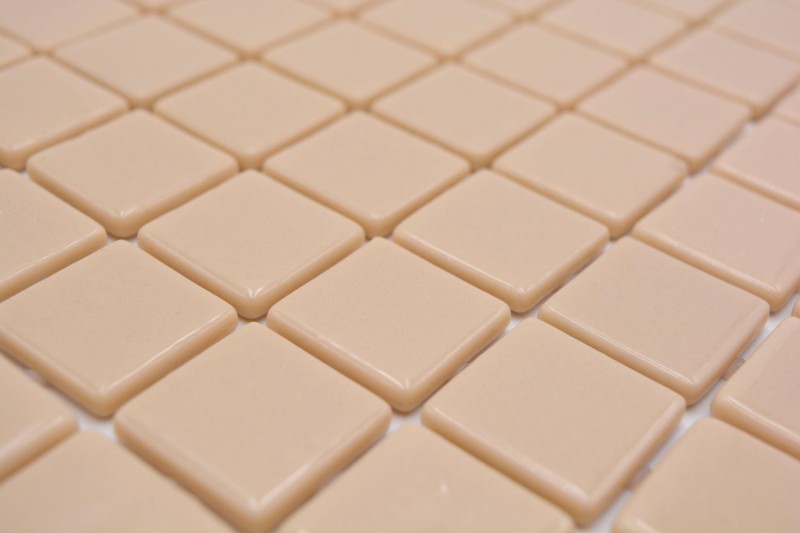Handmuster piastrella di mosaico mosaico piscina mosaico piscina Beige Crema parete doccia SPAGNA - MOS220-25831U_m