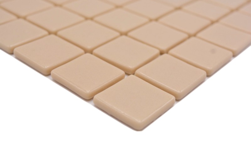 Handmuster piastrella di mosaico mosaico piscina mosaico piscina Beige Crema parete doccia SPAGNA - MOS220-25831U_m