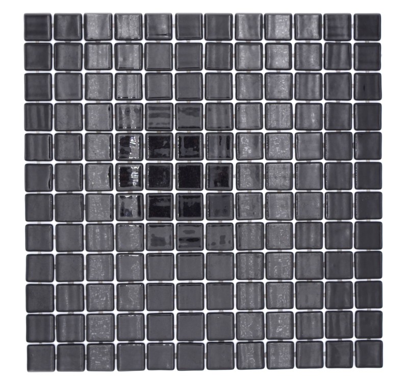 Handmuster piastrelle di mosaico mosaico piscina mosaico piscina mosaico nero parete doccia SPAGNA - MOS220-25900U_m