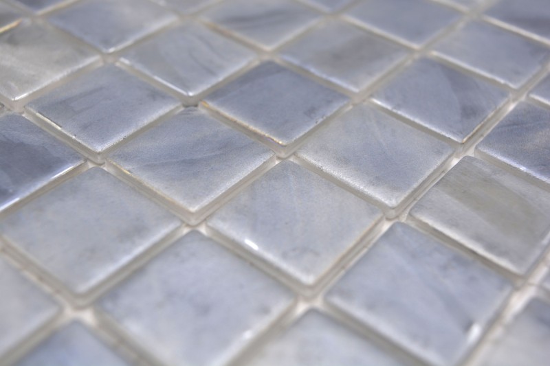 Piastrella di mosaico a mano mosaico piscina mosaico piscina piccioni grigio blu beige toni parete doccia SPAGNA - 220-71254U_m