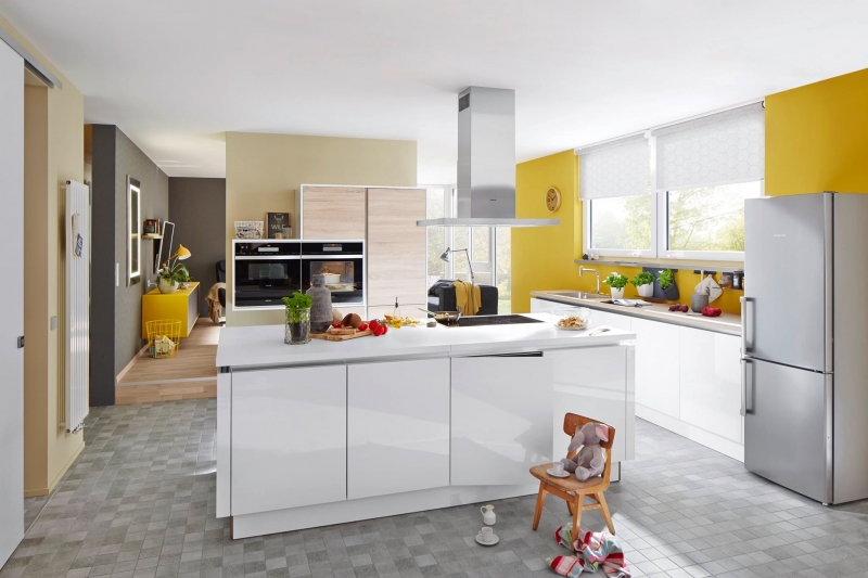 Retro vintage mosaico muro ceramica cemento look grigio mix piastrelle backsplash cucina - MOS22-CELLO